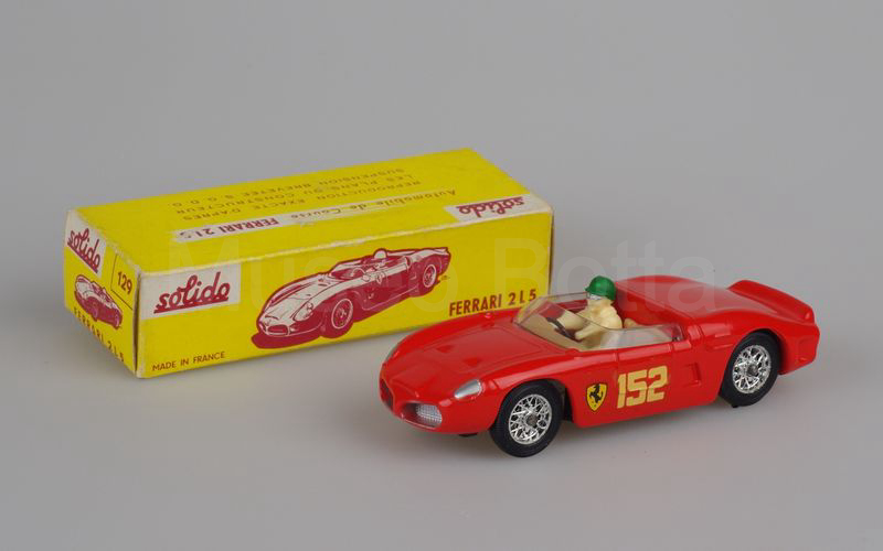 SOLIDO (129-3) Ferrari 248 P 2,5 L 1961 rosso arancio