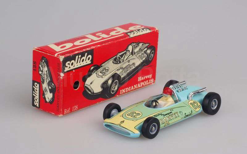 SOLIDO (138-2) Harvey Aluminium spécial Indianapolis 1963 azzurro cielo