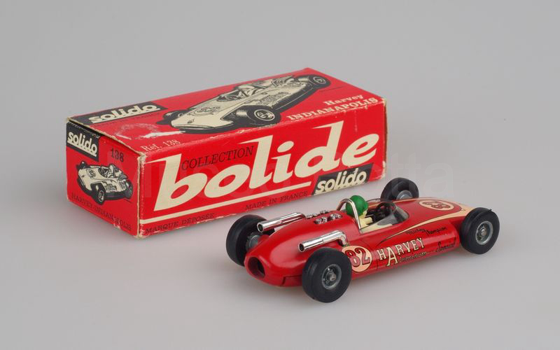 SOLIDO (138-3) Harvey Aluminium spécial Indianapolis 1963 rosso vivo