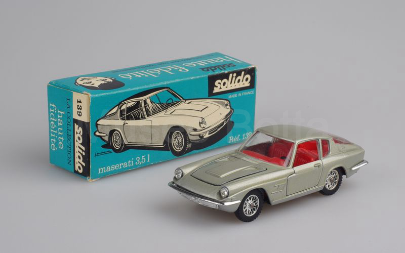 SOLIDO (139) Maserati Mistral Frua 3,5L 1964 grigio verde metallizzato