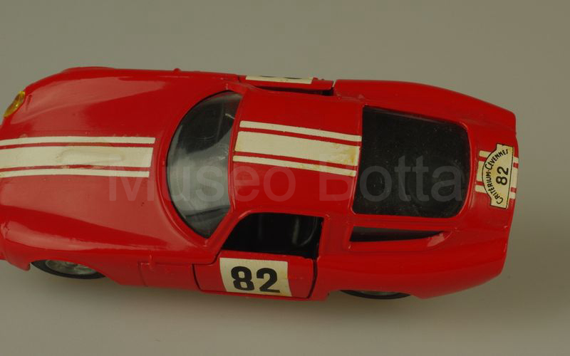 SOLIDO (148-2) Alfa Romeo Giulia TZ Zagato n° 82 Criterium des Cevennes 1965 rosso arancio