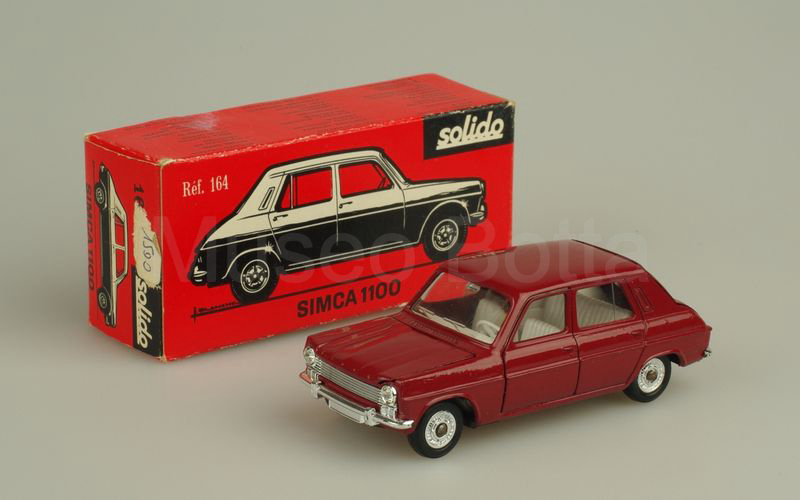 SOLIDO (164) Simca 1100 GLS 1967 bordeaux