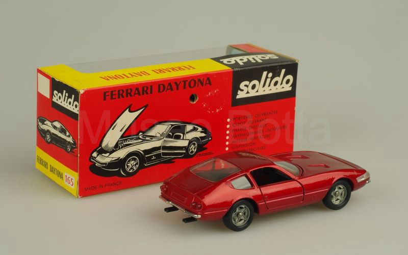 SOLIDO (165) Ferrari 365 GTB4 "Daytona" 1968 rosso metallizzato