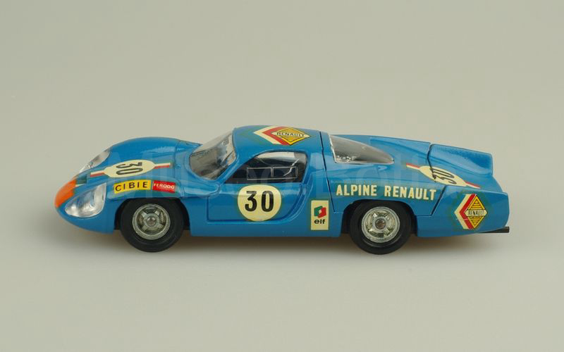 SOLIDO (168-1) Alpine Renault A220 3L n° 30 Le Mans 1968 blu chiaro (1ª versione)