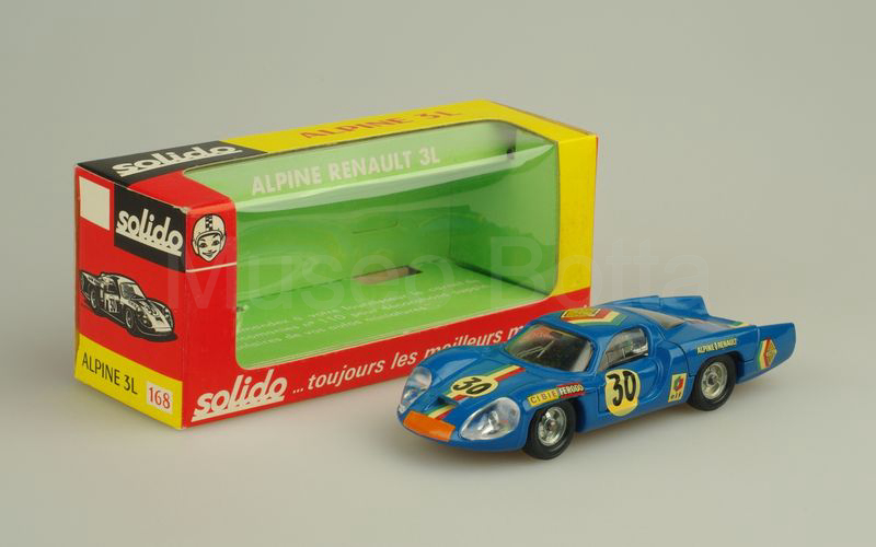 SOLIDO (168-2) Alpine Renault A220 3L n° 30 Le Mans 1968 blu Francia (2ª versione)