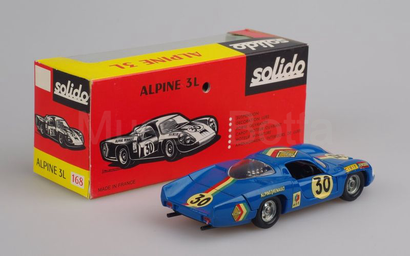 SOLIDO (168-2) Alpine Renault A220 3L n° 30 Le Mans 1968 blu Francia (2ª versione)