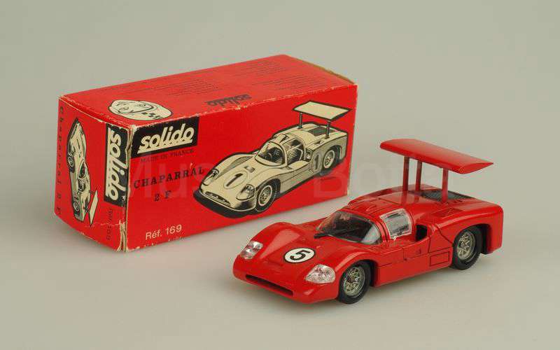 SOLIDO (169-1b) Chaparral 2 F 1967 rosso