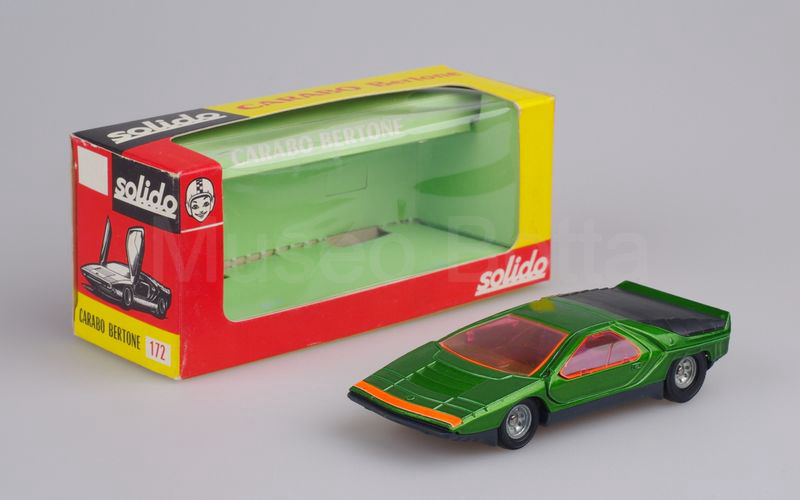 SOLIDO (172) Alfa Romeo Carabo Bertone 1968 verde metallizzato