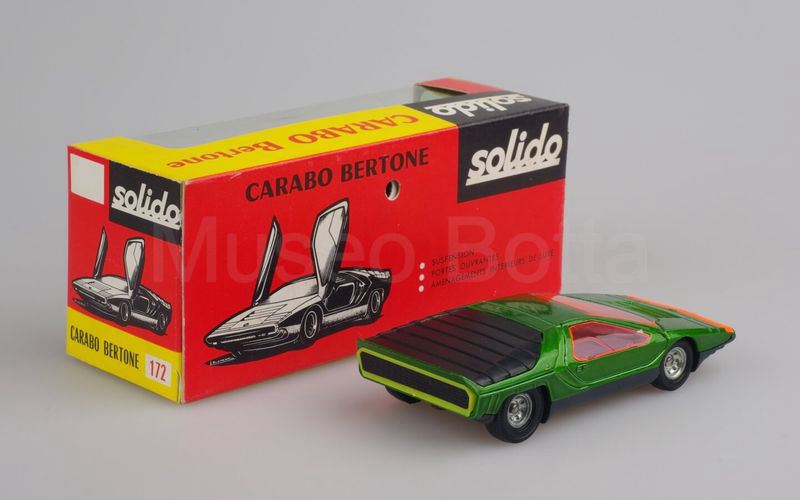 SOLIDO (172) Alfa Romeo Carabo Bertone 1968 verde metallizzato