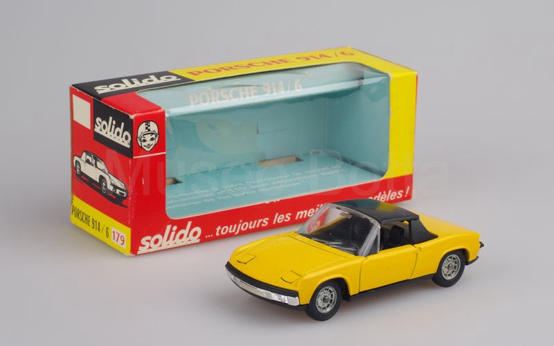 SOLIDO (179) Porsche 914-6 1969-1973 giallo