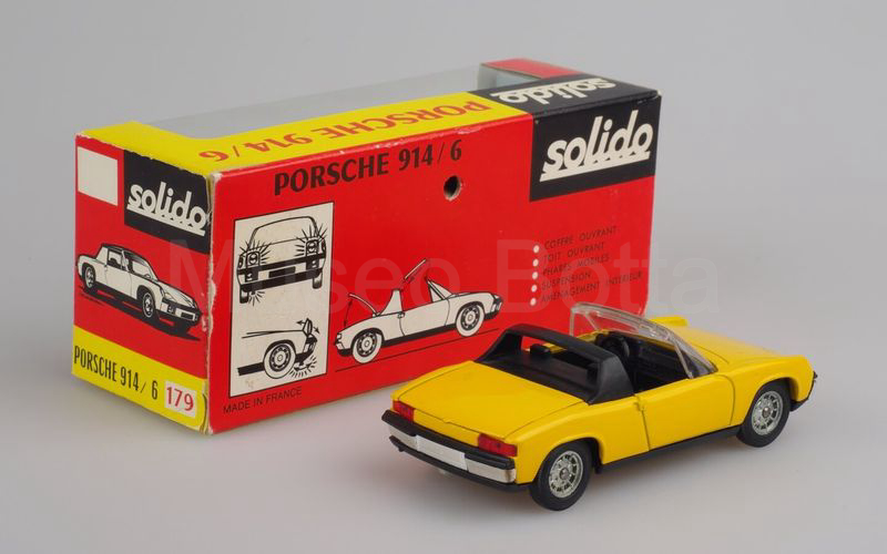 SOLIDO (179) Porsche 914-6 1969-1973 giallo