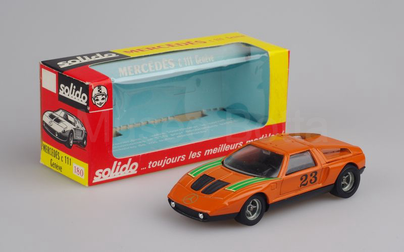 SOLIDO (180) Mercedes Benz C111 1970 arancio vivo