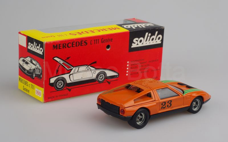 SOLIDO (180) Mercedes Benz C111 1970 arancio vivo