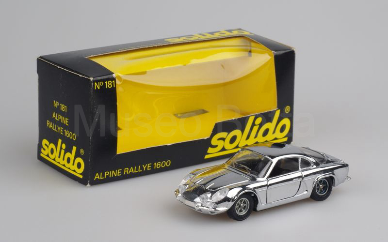 SOLIDO (181-6) Alpine Renault A110 1600 berlinette 1969 cromato