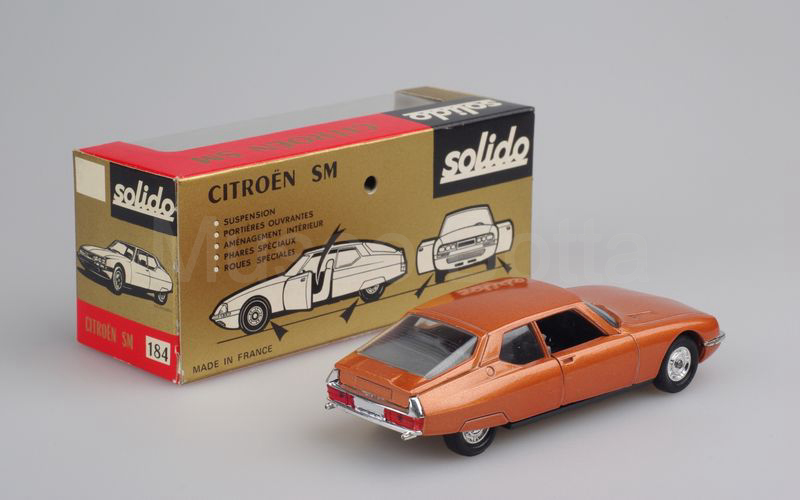 SOLIDO (184-1) Citroën SM Maserati coupé 1970 salmone metallizzato