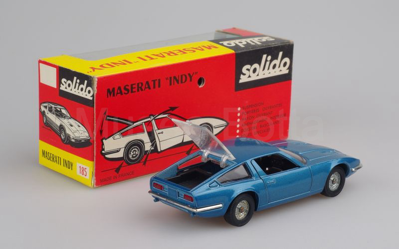 SOLIDO (185) Maserati Indy coupé 1969 blu chiaro metallizzato