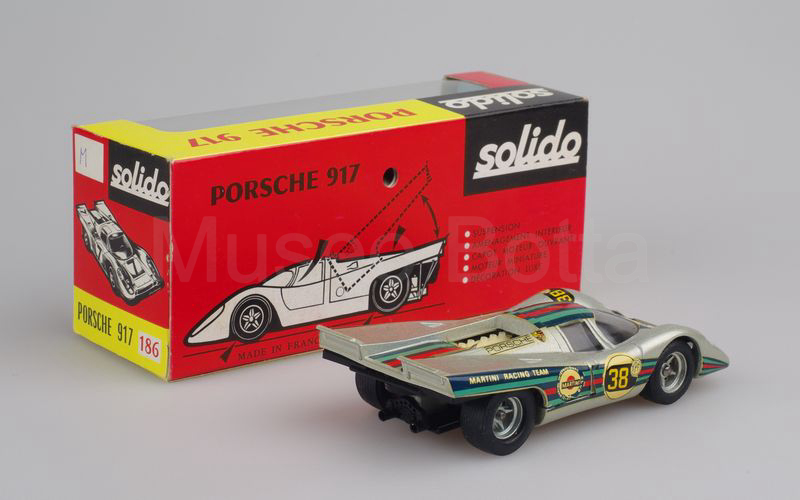 SOLIDO (186M) Porsche 917 K3 4,5L "MARTINI" n° 38 Buenos Aires 1971 grigio argento metallizzato