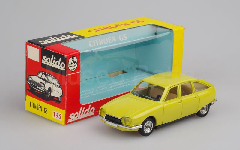 SOLIDO (193) Citroën GS berlina 1970 verde giallo