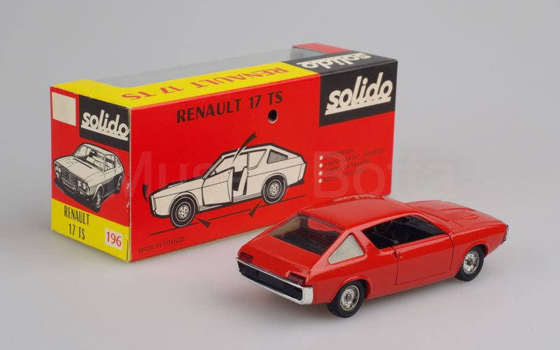 SOLIDO (196-1) Renault 17 TS 1971 rosso arancio