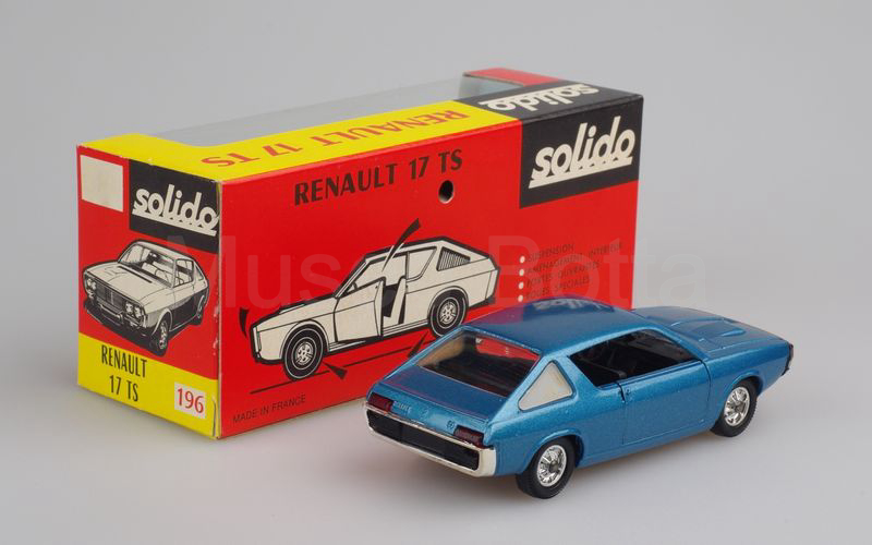 SOLIDO (196-2) Renault 17 TS 1971 blu metallizzato