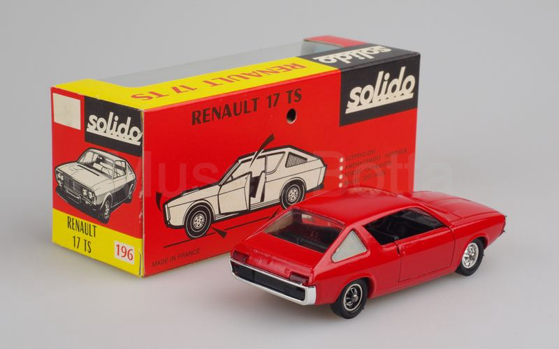 SOLIDO (196-3) Renault 17 TS 1971 rosso