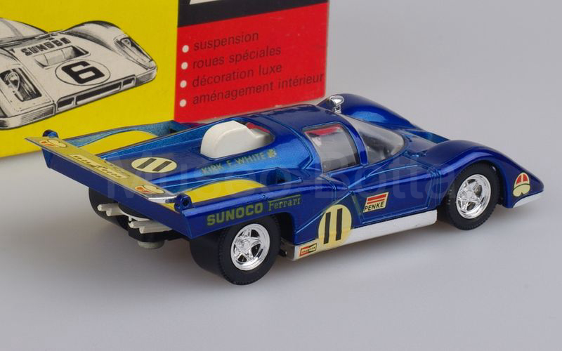 SOLIDO (197) Ferrari 512 M "SUNOCO" n° 11 Le Mans 1971 blu metallizzato-cromo