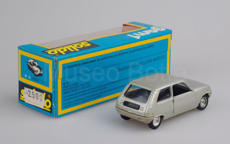 SOLIDO (10-2) Renault R 5TL 1972-1979 argento