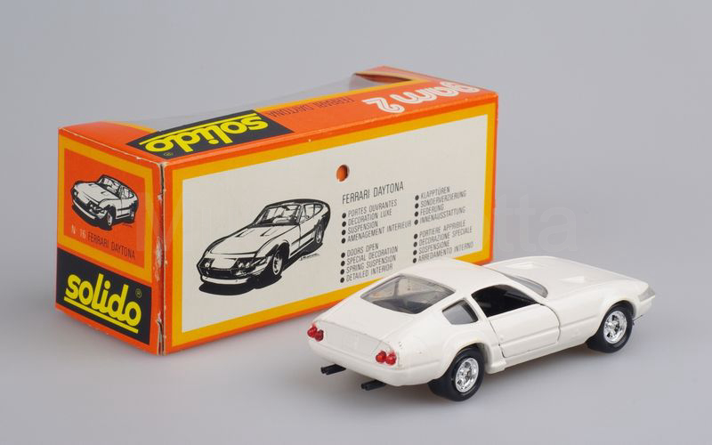 SOLIDO (16-B.A.M. 1) Ferrari 365 GTB4 Daytona Competizione 1971-1973 bianco