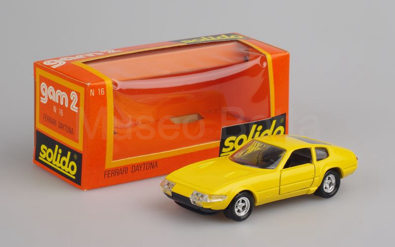 SOLIDO (16-B.A.M. 4) Ferrari 365 GTB4 Daytona Competizione 1971-1973 giallo