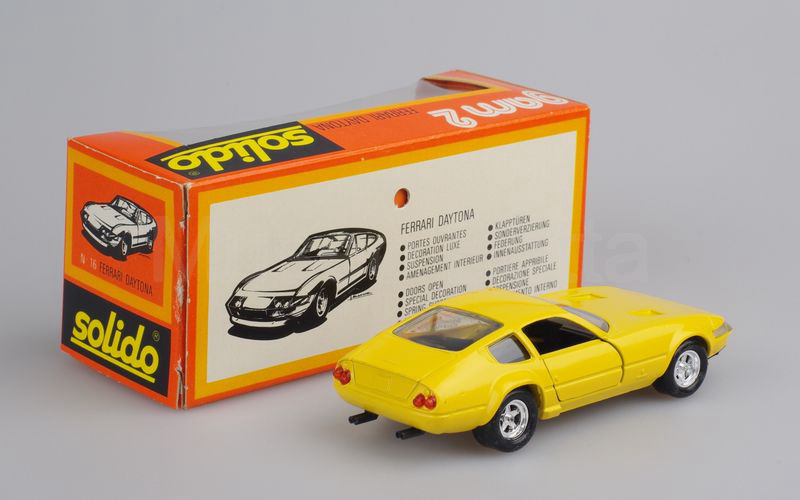 SOLIDO (16-B.A.M. 4) Ferrari 365 GTB4 Daytona Competizione 1971-1973 giallo