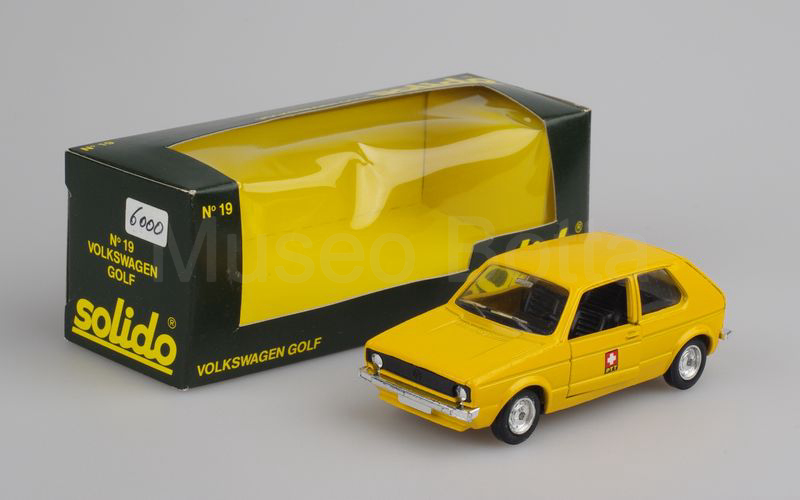 SOLIDO (19-B) Volkswagen Golf 1ª serie 1974/1983 "PTT" (poste svizzere)