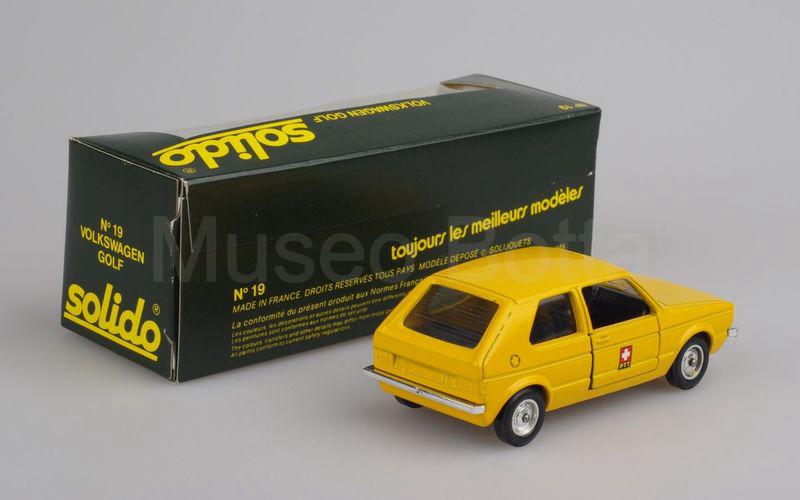 SOLIDO (19-B) Volkswagen Golf 1ª serie 1974/1983 "PTT" (poste svizzere)