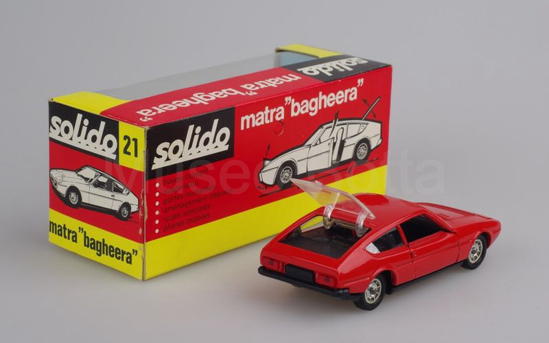 SOLIDO (21-A) Matra Simca Bagheera 1973/1976 rosso