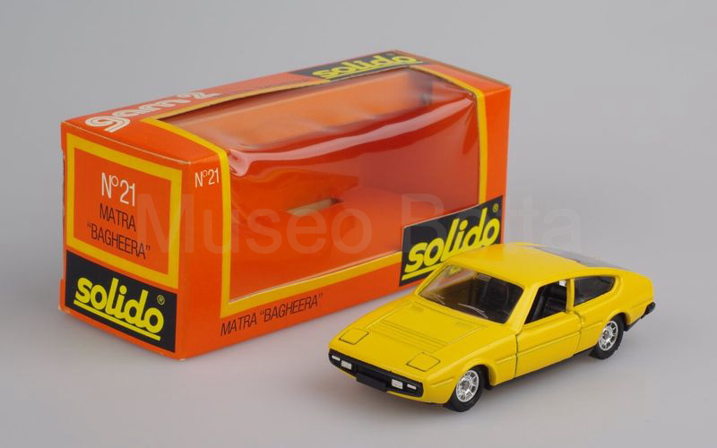 SOLIDO (21-B) Matra Simca Bagheera 1973/1976 giallo