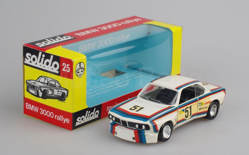 SOLIDO (25) BMW 3.0 CLS Le Mans 1973 bianco