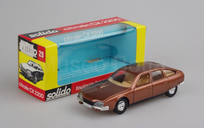 SOLIDO (29-1) Citroen CX 2200 1975 marron glacé metallizzato