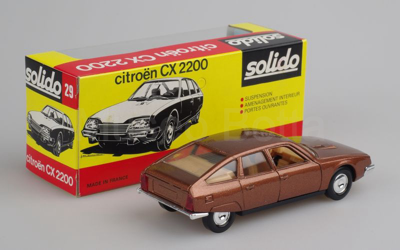 SOLIDO (29-1) Citroen CX 2200 1975 marron glacé metallizzato