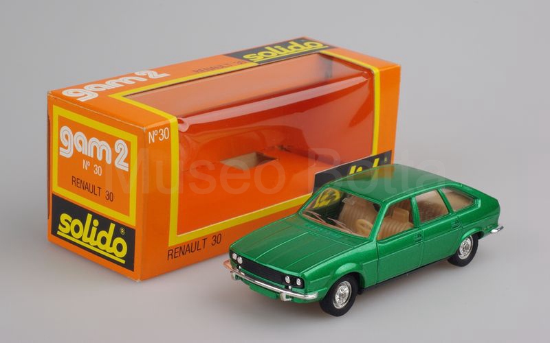 SOLIDO (30) Renault 30 TS 1975 verde metallizzato