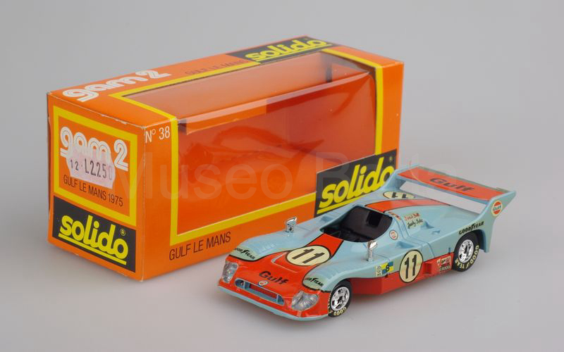 SOLIDO (38) Gulf Mirage Ford gr. 8 Le Mans 1975 azzurro-arancio