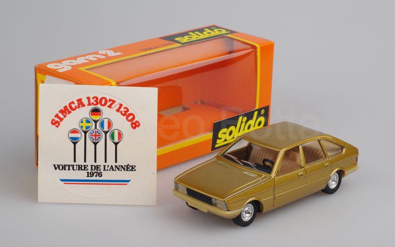 SOLIDO (39-2) Simca 1308 GT 1975 oro paraurti beige