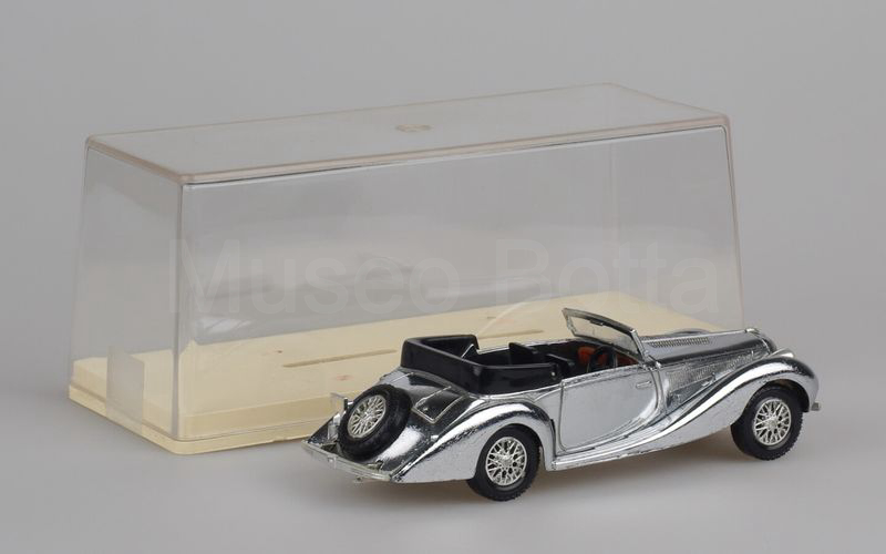 SOLIDO (78-B MINIS) Delahaye 135 M Figoni & Falashi cabriolet 1939 capote aperta cromato