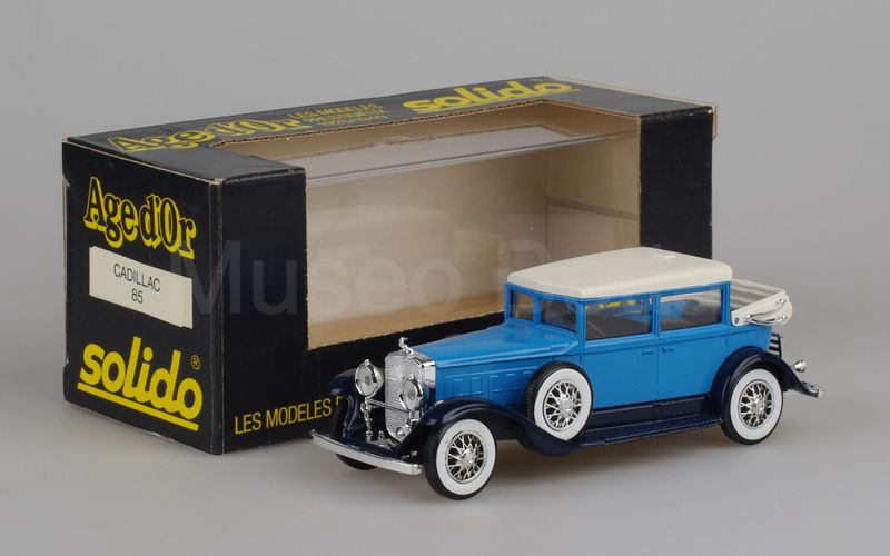 SOLIDO (85-B) Cadillac 452 A V16 imperial landaulet 1930 bianco-azzurro-blu