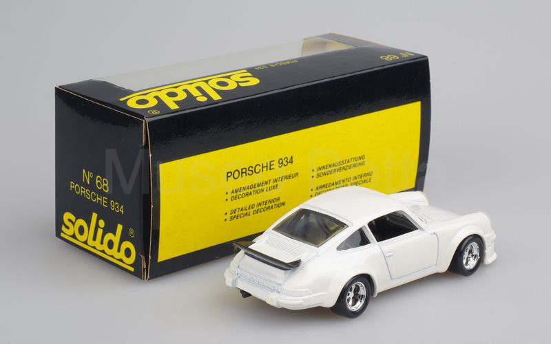 SOLIDO (68-A2 BAM) Porsche 934 turbo 1975 bianco