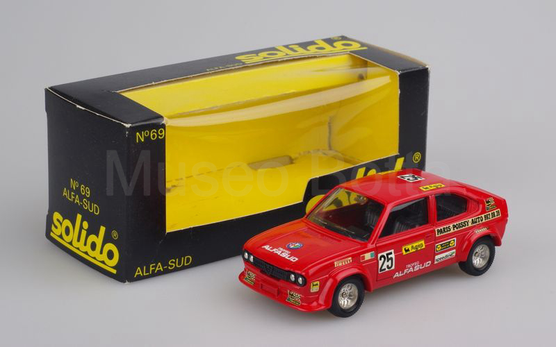 SOLIDO (69-1) Alfa Romeo Alfasud TI trofeo 1977 rosso