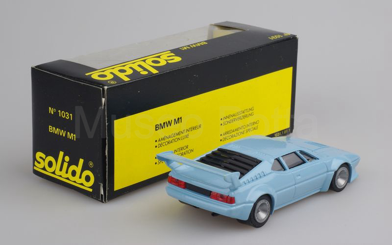 SOLIDO (1031-B.A.M. 2) BMW M1 Procar 1979 azzurro chiaro