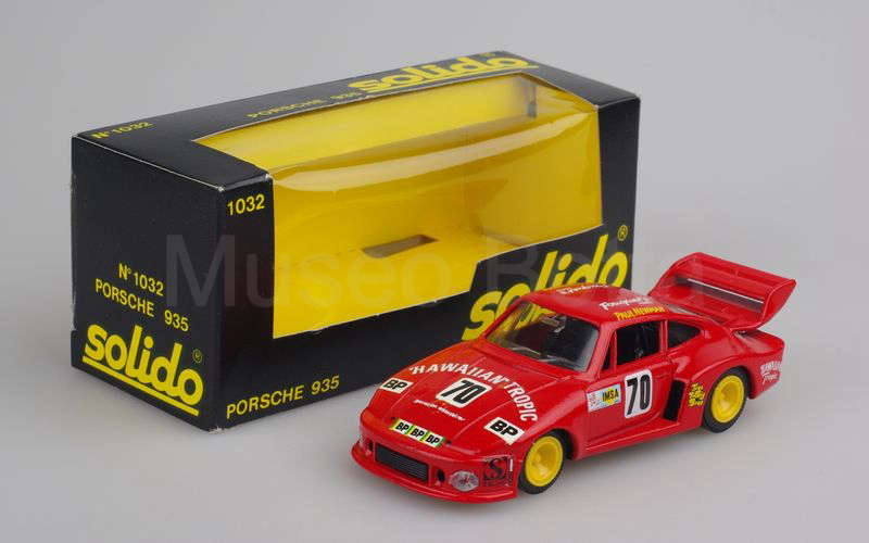 SOLIDO (1032) Porsche 935 "HAWAIIAN TROPIC" Le Mans 1979 rosso