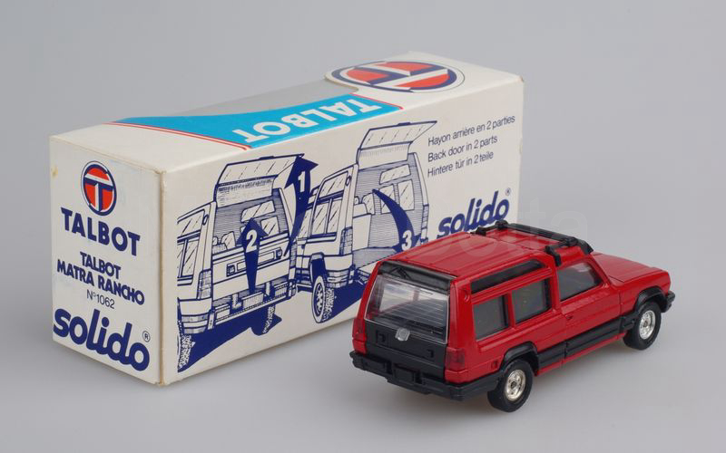 SOLIDO (1062-1) Matra Talbot Rancho 1977-1984 rosso