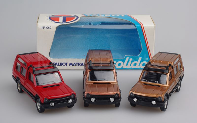 SOLIDO (1062-1) Matra Talbot Rancho 1977-1984 rosso