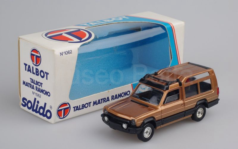 SOLIDO (1062-2) Matra Talbot Rancho 1977-1984 oro giallo