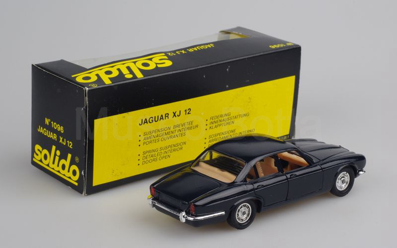 SOLIDO (1096-2) Jaguar XJ 12 berlina Series III 1979-1986 blu nero